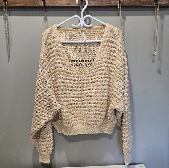 Chunky scoop-neck sweater - Picture 1 of 3